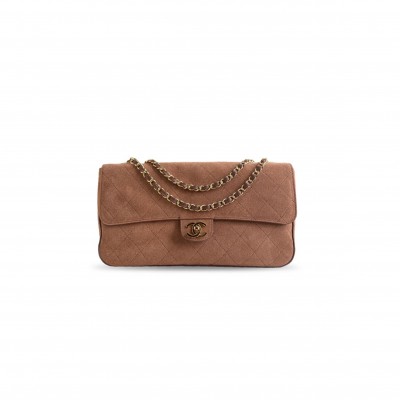 CHANEL SUEDE CALFSKIN SMALL SOUPLISSIMO MAXI FLAP AS6281 (32*19*10cm)